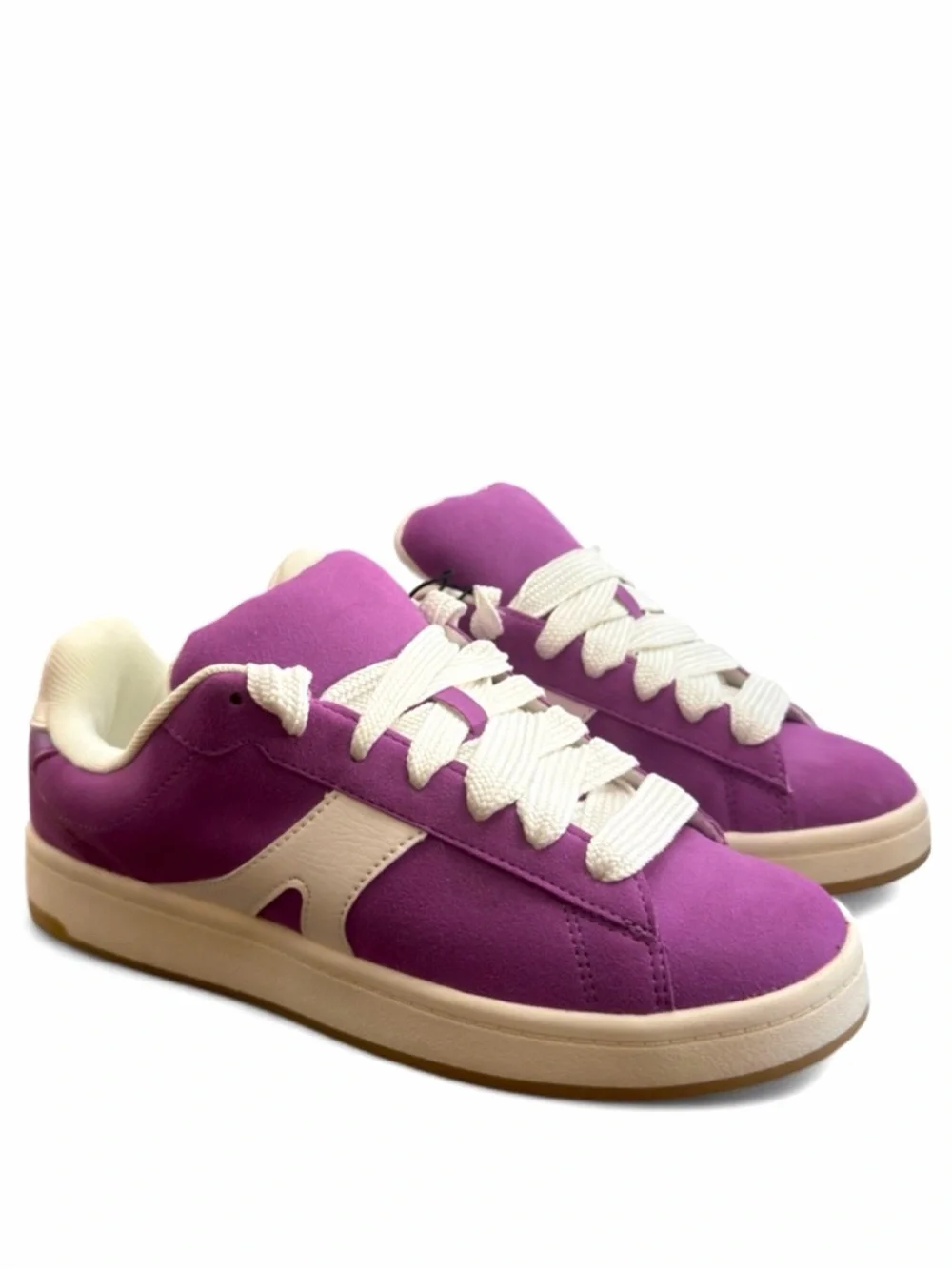 Y2K Purple/White Low-Top Chunky Skate Shoes Size US 9.5 Women’s/ EU 41.5 (NWT)